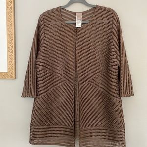 Chicos see through blazer/ jacket